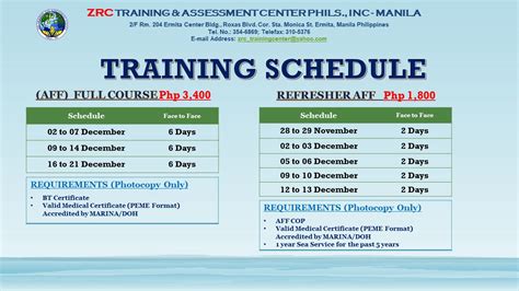 zrc training center tanza|Online Registration .